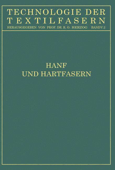 Cover: 9783642891595 | Hanf und Hartfasern | O. Heuser (u. a.) | Taschenbuch | Paperback | x