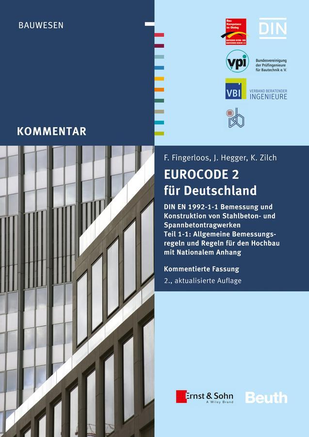 Cover: 9783433031094 | Eurocode 2 für Deutschland. Kommentierte Fassung | E.V. | Taschenbuch