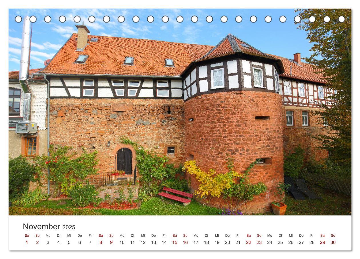 Bild: 9783435050161 | Büdingen - historische Stadt (Tischkalender 2025 DIN A5 quer),...