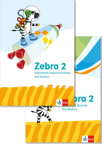 Cover: 9783122710347 | Zebra 2. Allgemeine Ausgabe. Paket: Arbeitsheft Sprache und...