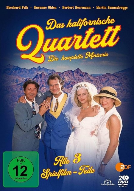 Cover: 4042564237924 | Das kalifornische Quartett | Die komplette Miniserie | Dieter Zimmer