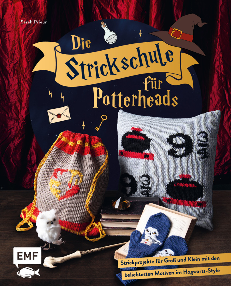 Cover: 9783745912005 | Die Strickschule für Potterheads | Sarah Prieur | Buch | 144 S. | 2022