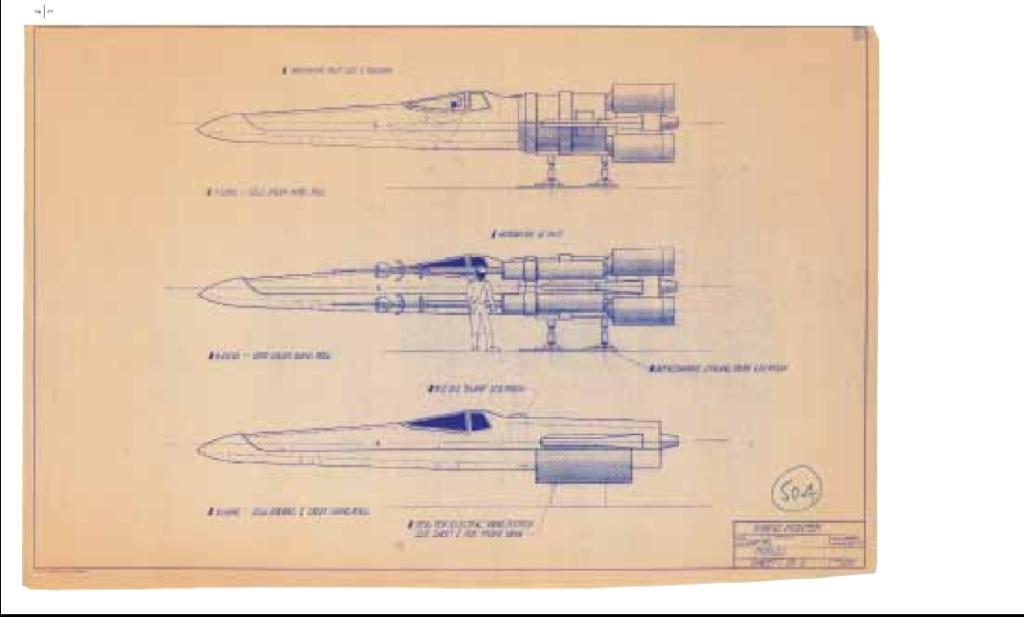 Bild: 9783833225789 | Star Wars: Entstehungsgeschichte, Hinter den Kulissen, Blaupausen