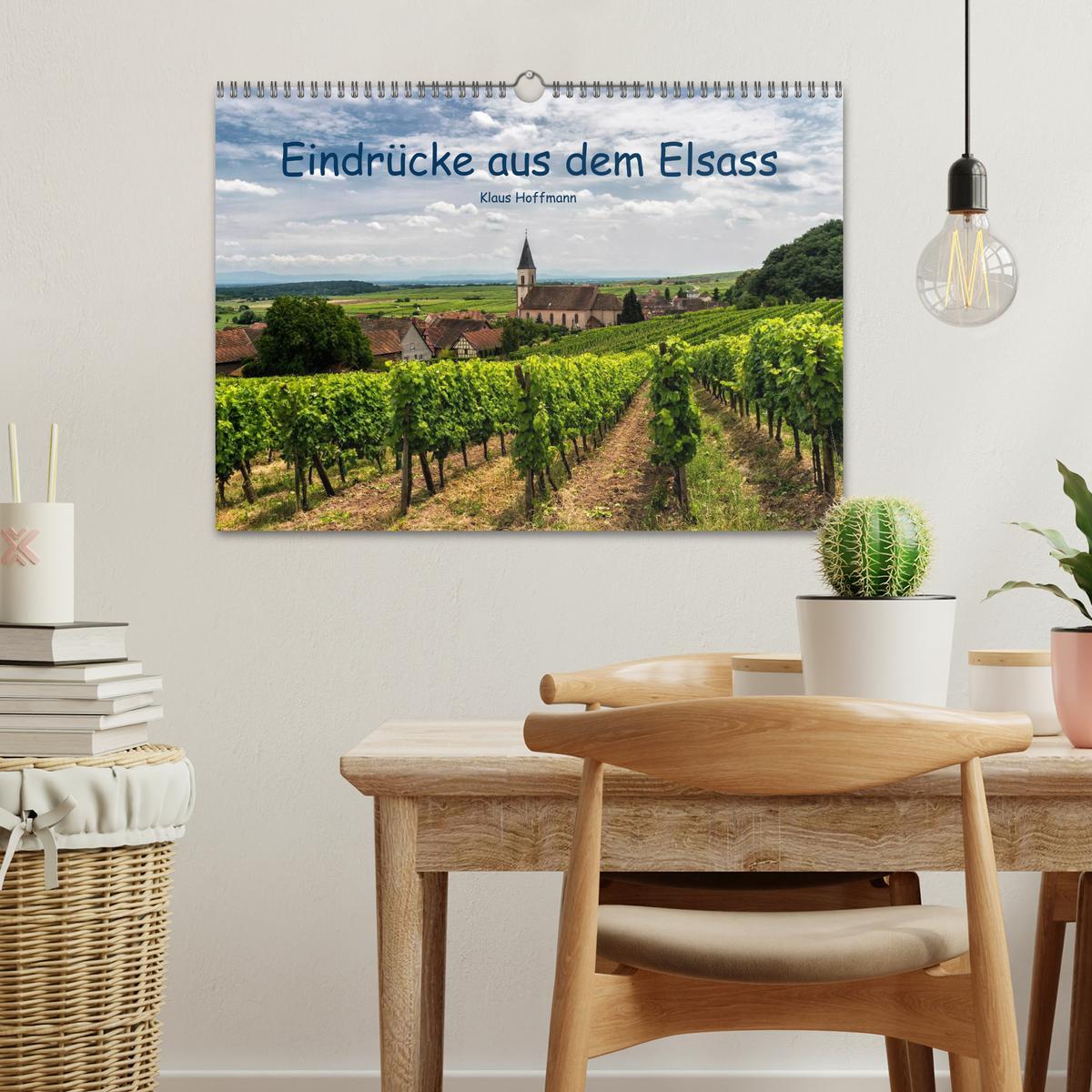 Bild: 9783435595143 | Eindrücke aus dem Elsass (Wandkalender 2025 DIN A3 quer), CALVENDO...