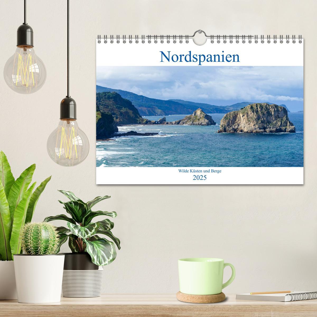 Bild: 9783435095605 | Nordspanien - Wilde Küsten und Berge (Wandkalender 2025 DIN A4...