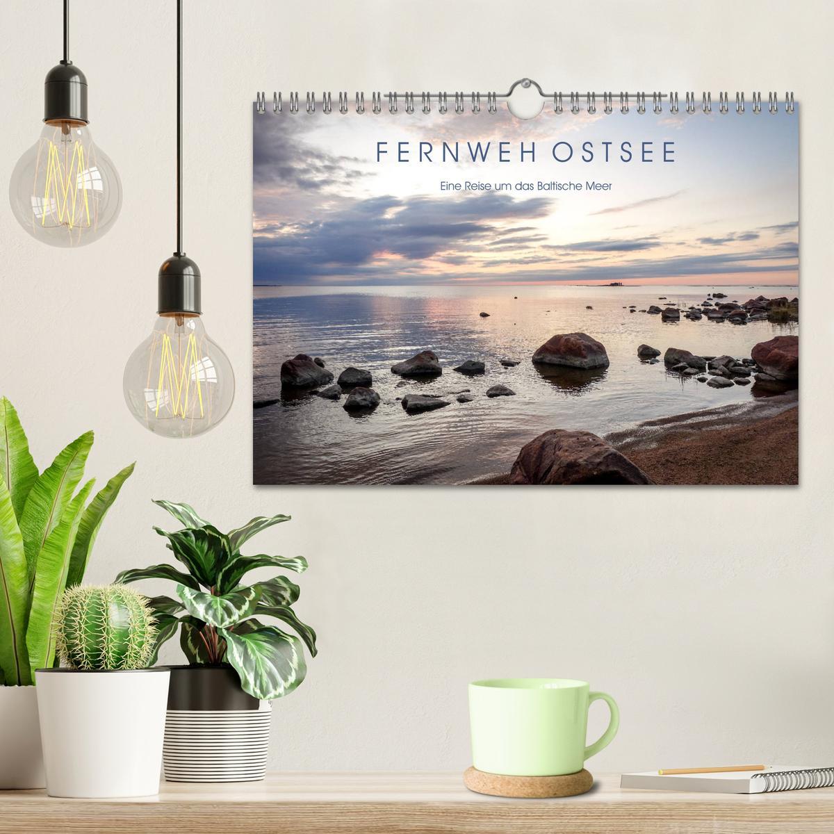 Bild: 9783435152896 | Fernweh Ostsee (Wandkalender 2025 DIN A4 quer), CALVENDO...