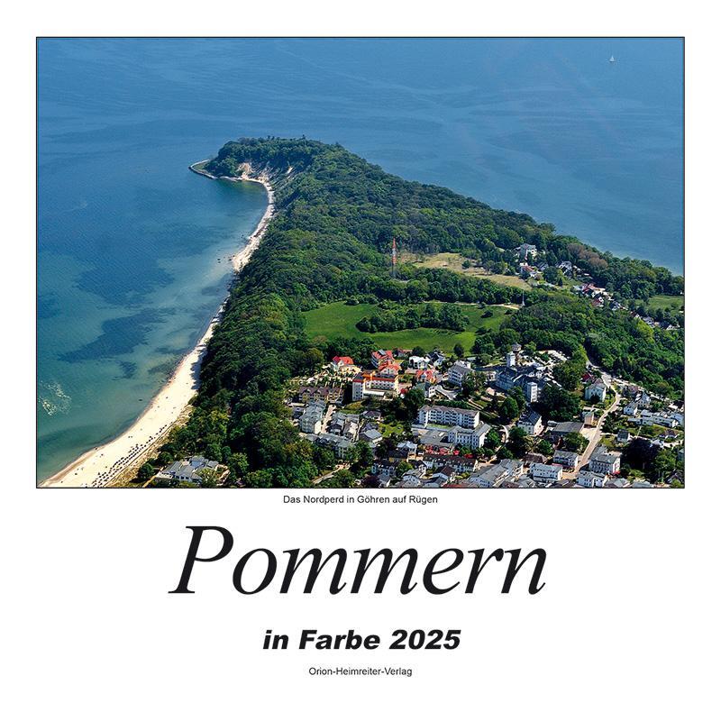 Cover: 9783890938073 | Pommern in Farbe 2025 | Heimatkalender | Orion-Heimreiter-Verlag