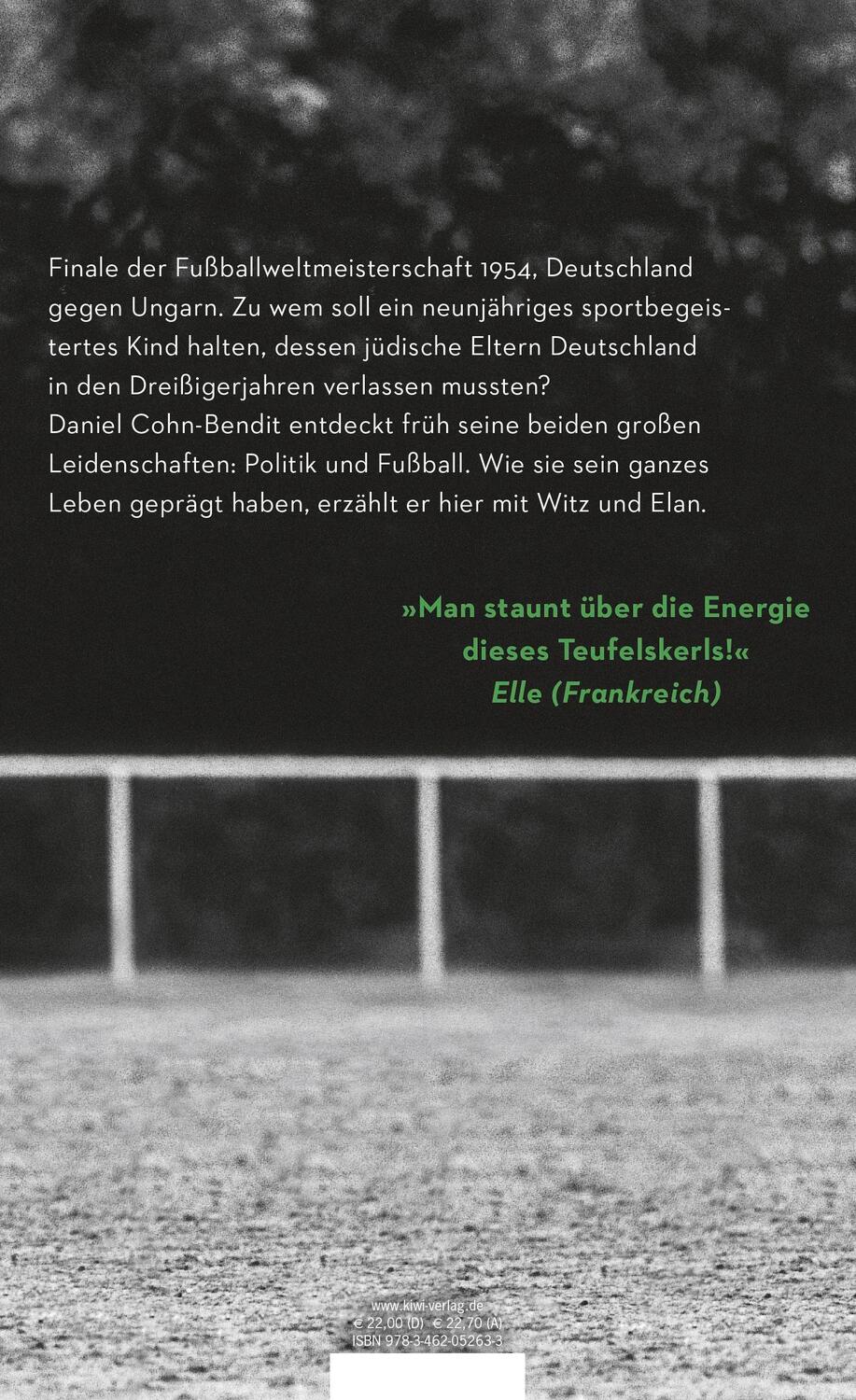 Rückseite: 9783462052633 | Unter den Stollen der Strand | Fußball und Politik - mein Leben | Buch