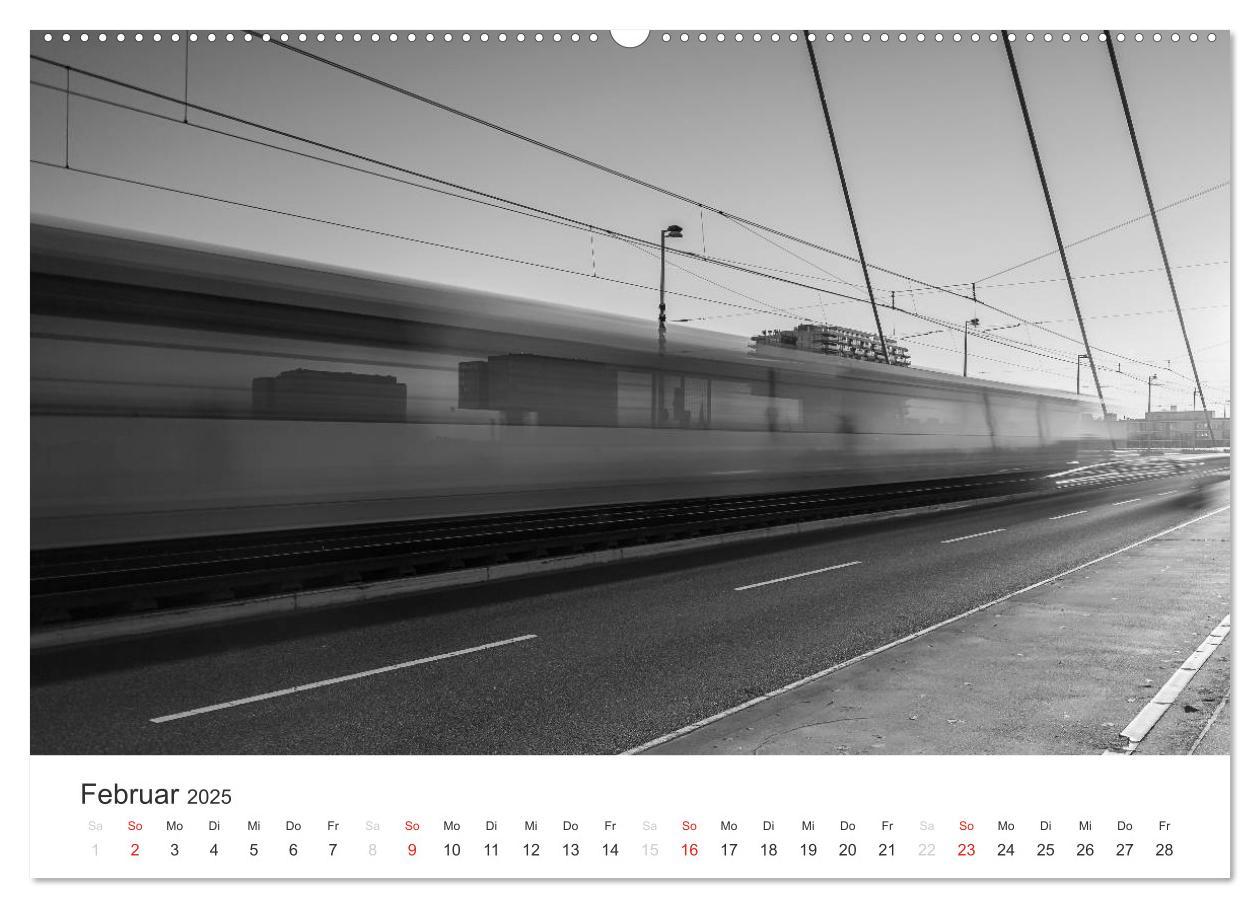 Bild: 9783435548064 | Köln - monochrome Ansichten (Wandkalender 2025 DIN A2 quer),...