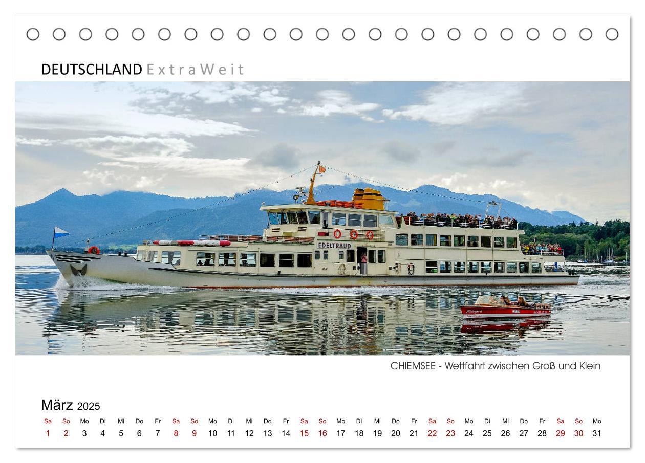 Bild: 9783383796876 | Weißblaue Impressionen vom Chiemsee (Tischkalender 2025 DIN A5...