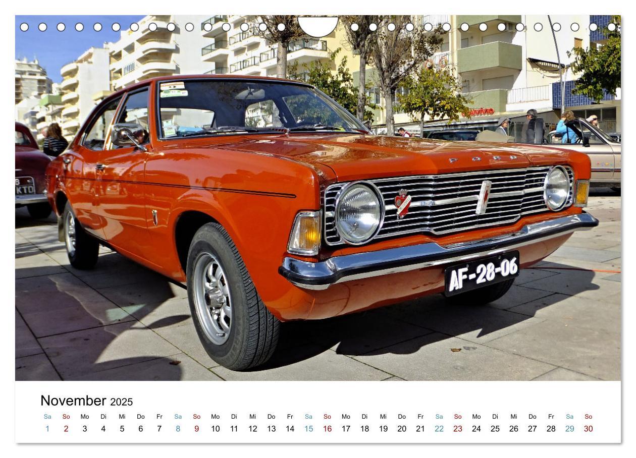 Bild: 9783383842092 | Autos der 70er (Wandkalender 2025 DIN A4 quer), CALVENDO...