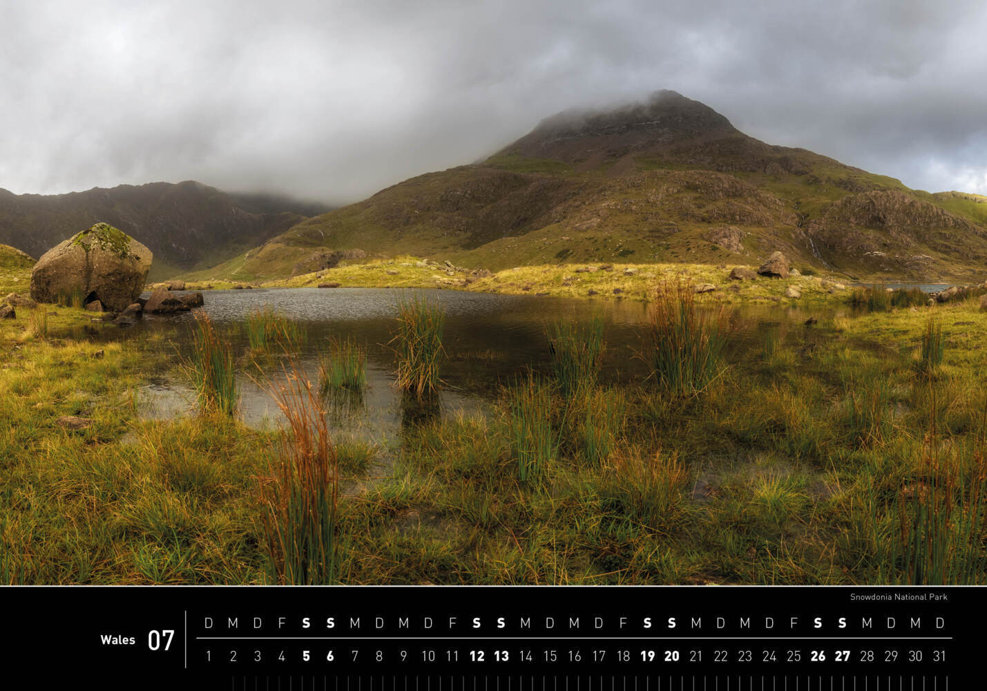 Bild: 9783968555416 | 360° Wales Premiumkalender 2025 | Sonja Jordan | Kalender | 13 S.