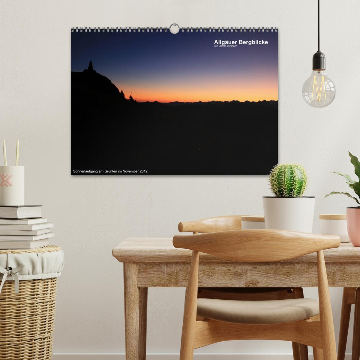 Bild: 9783435837892 | Allgäuer Bergblicke (Wandkalender 2025 DIN A3 quer), CALVENDO...