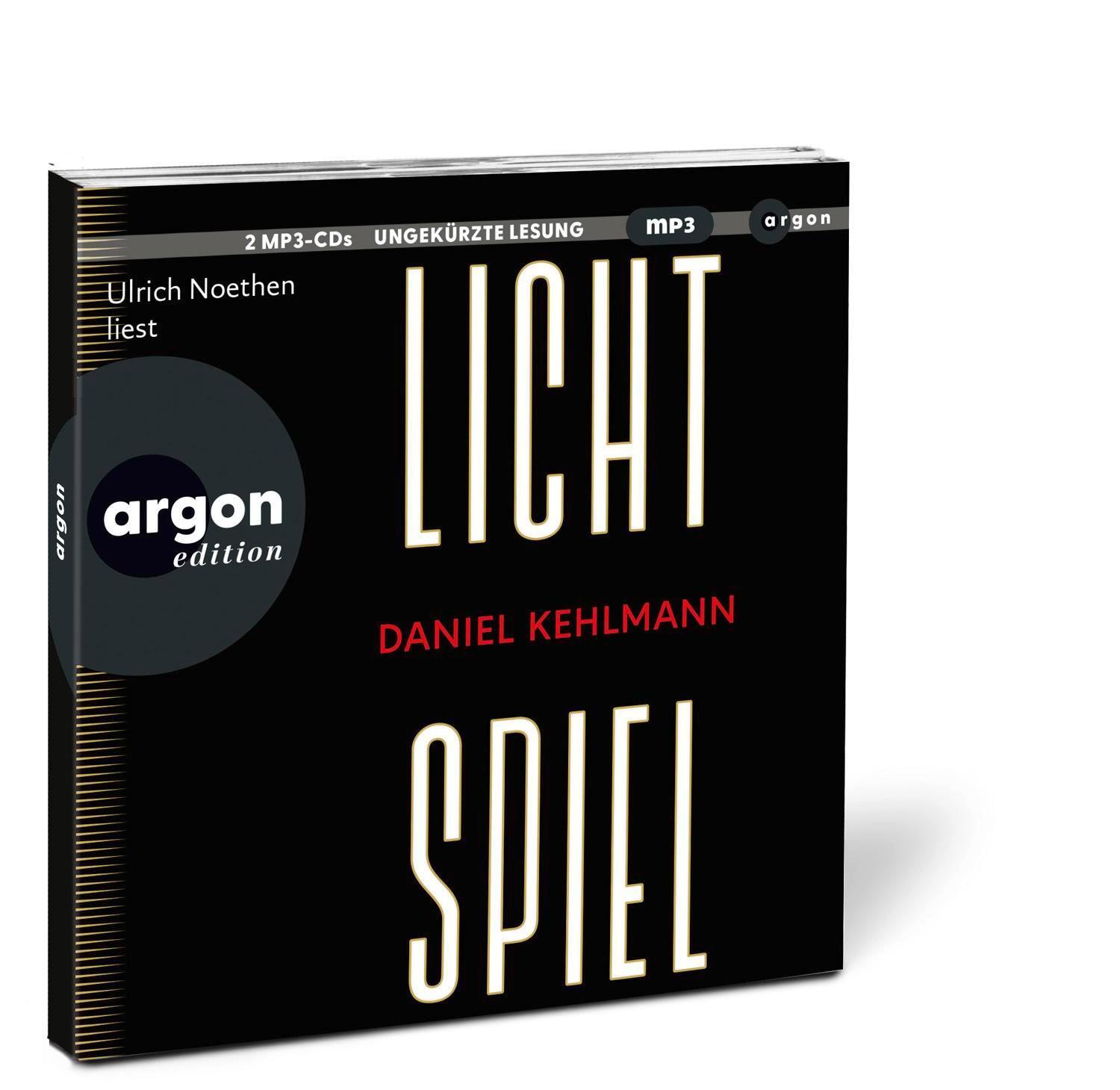 Bild: 9783839820827 | Lichtspiel | Roman | Daniel Kehlmann | MP3 | 2 Audio-CDs | Deutsch