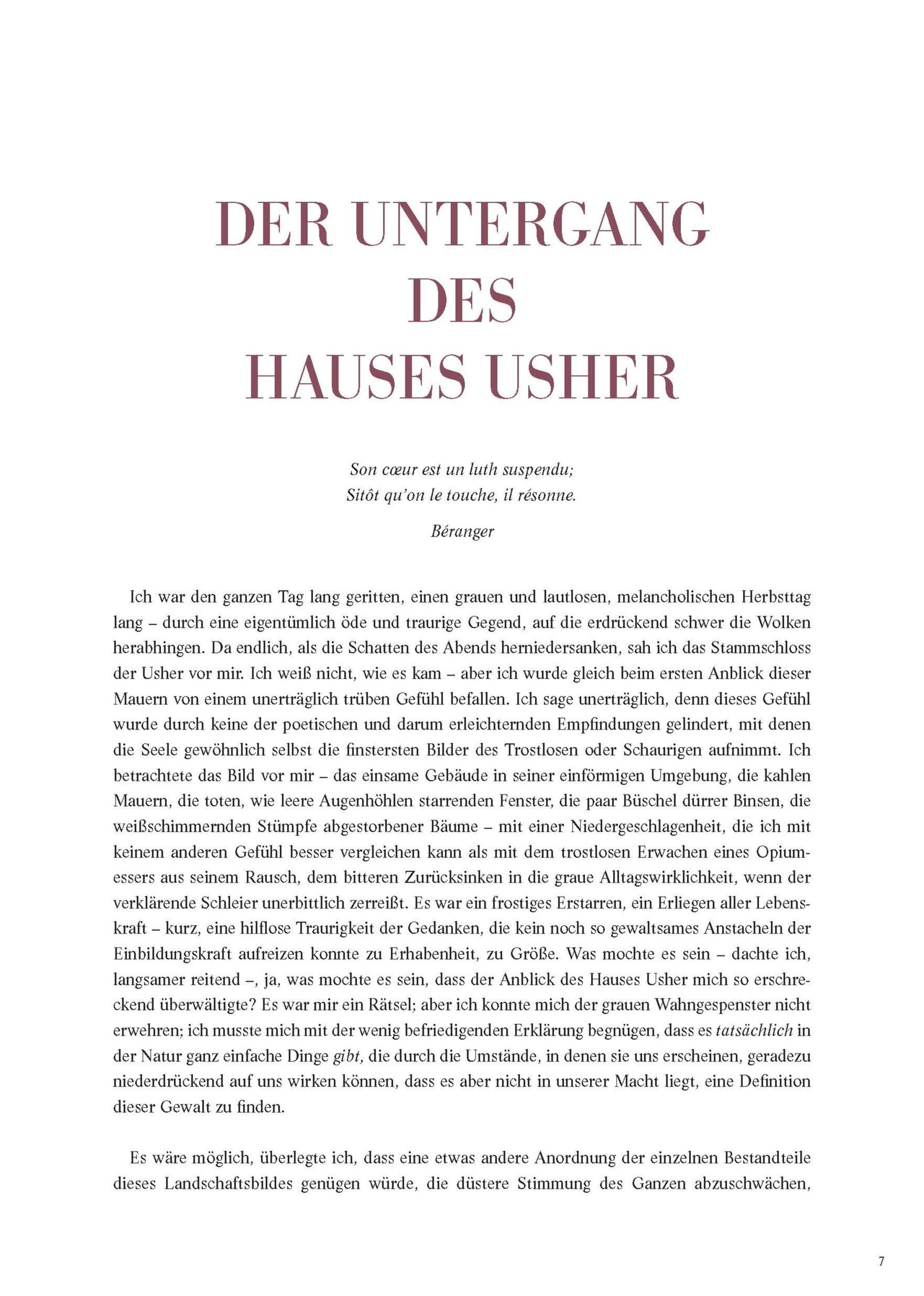 Bild: 9783689500078 | Der Untergang des Hauses Usher (illustrierter Roman) | Edgar Allan Poe