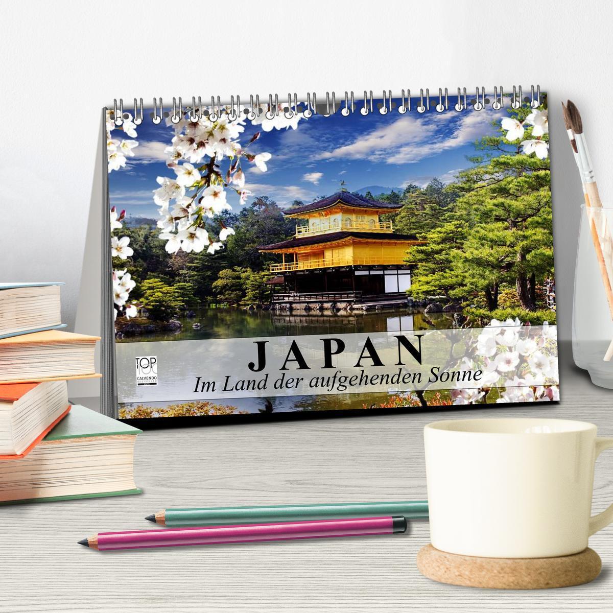 Bild: 9783435623143 | Japan. Im Land der aufgehenden Sonne (Tischkalender 2025 DIN A5...