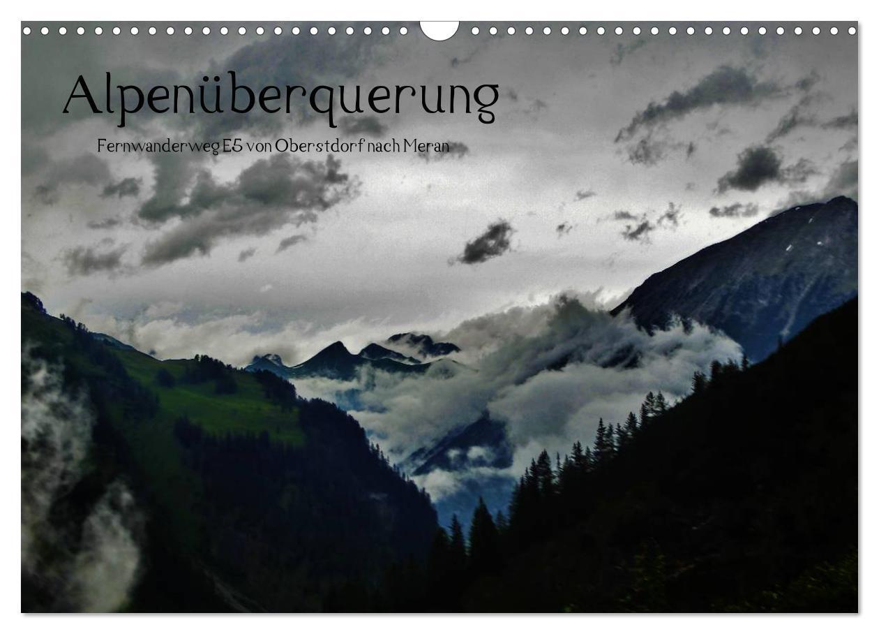 Cover: 9783435794324 | Alpenüberquerung (Wandkalender 2025 DIN A3 quer), CALVENDO...