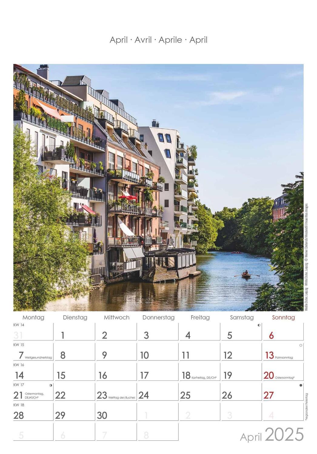 Bild: 4251732341206 | Sachsen 2025 - Bild-Kalender 23,7x34 cm - Regional-Kalender -...