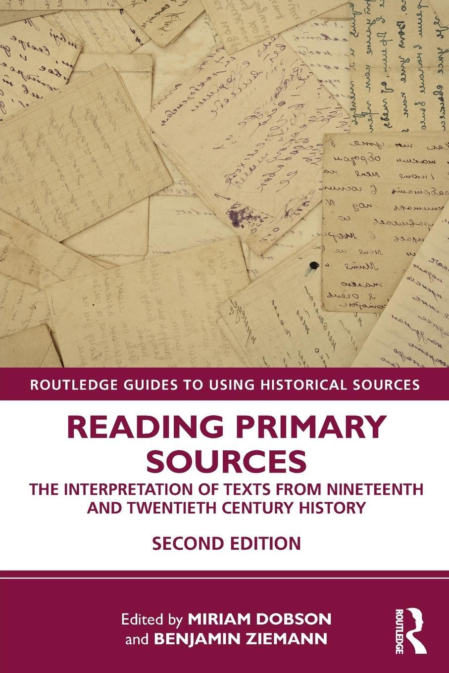 Cover: 9781138393196 | Reading Primary Sources | Benjamin Ziemann (u. a.) | Taschenbuch