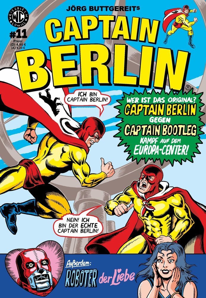 Cover: 9783869590844 | Jörg Buttgereits CAPTAIN BERLIN 11 | Jörg Buttgereit (u. a.) | 2020