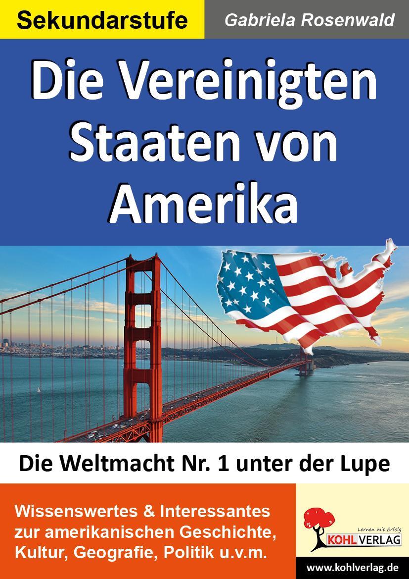 Cover: 9783966240062 | Die Vereinigten Staaten von Amerika | Gabriela Rosenwald | Taschenbuch