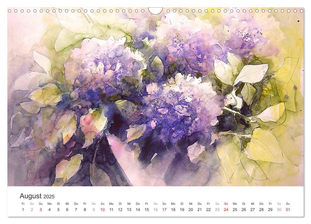 Bild: 9783435544998 | Blütenzauber - Aquarelle von ECKARD FUNCK (Wandkalender 2025 DIN A3...