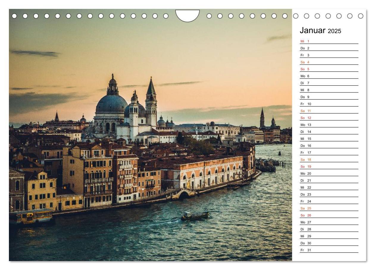 Bild: 9783435536290 | Traumstadt Venedig (Wandkalender 2025 DIN A4 quer), CALVENDO...