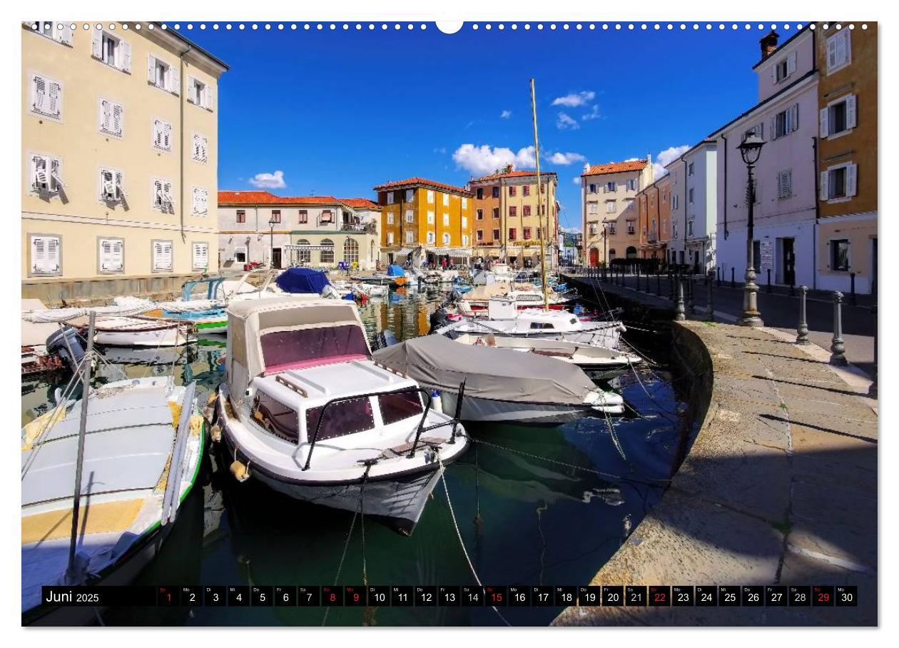 Bild: 9783435509942 | Triest und seine Riviera (Wandkalender 2025 DIN A2 quer), CALVENDO...