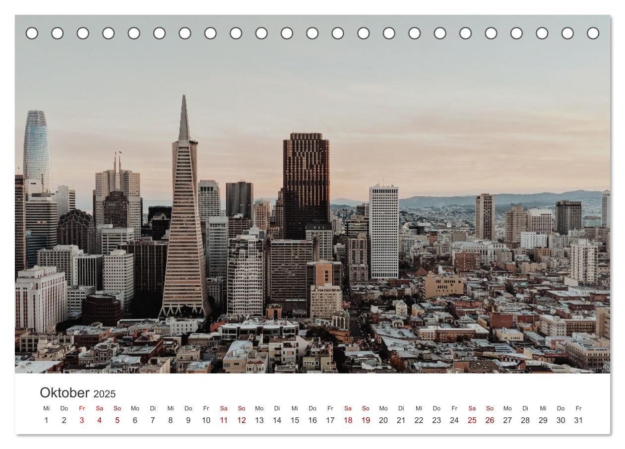 Bild: 9783435006663 | San Francisco - Die Heimat der Golden Gate Bridge. (Tischkalender...