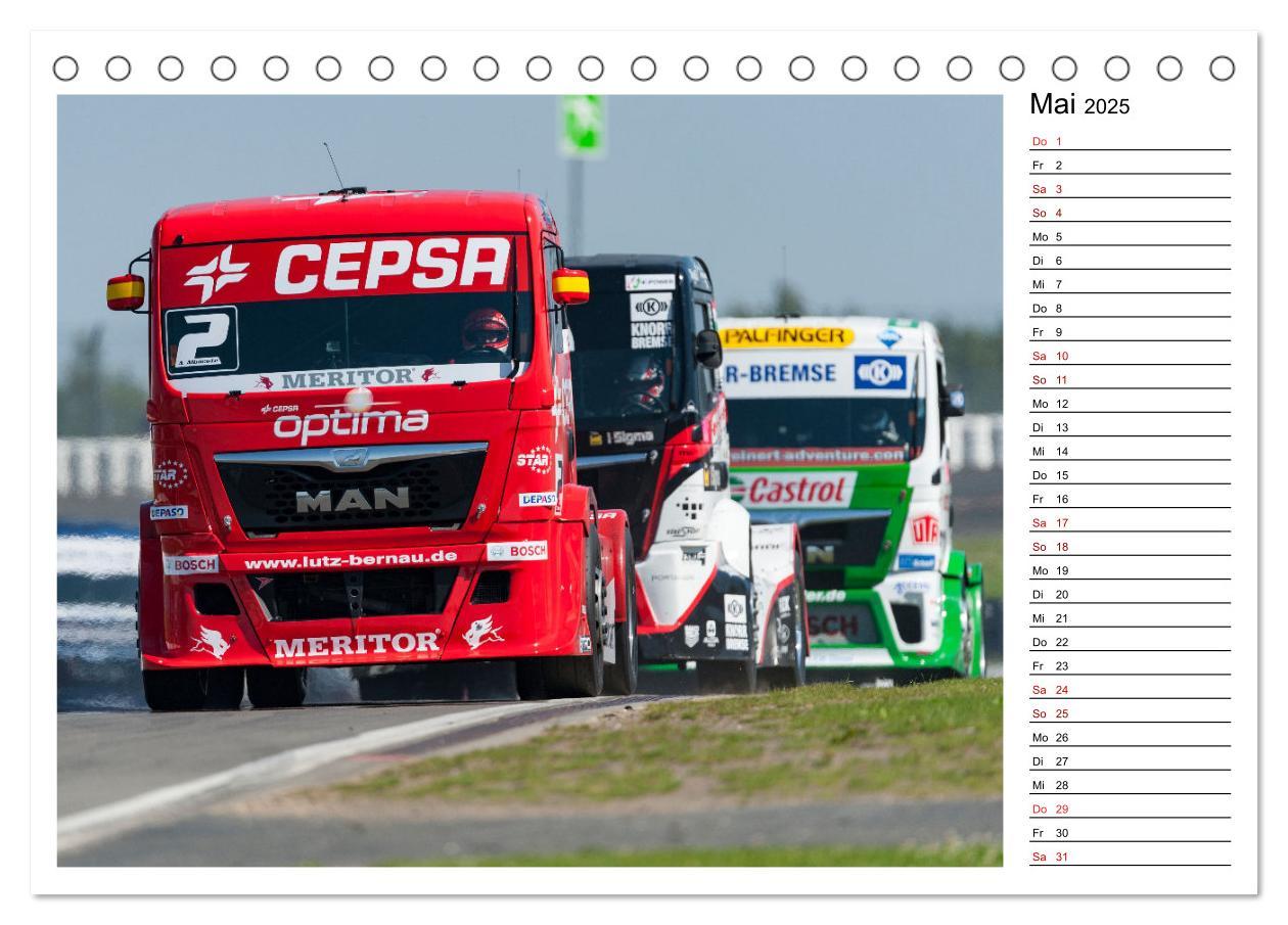 Bild: 9783435342600 | TRUCK RACING am Nürburgring (Tischkalender 2025 DIN A5 quer),...