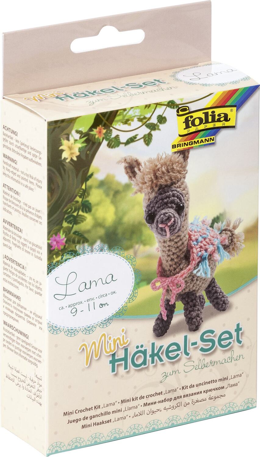 Cover: 4001868102758 | Folia Mini-Häkelset LAMA | Folia Mini-Häkelset | 23913 | 2022 | Folia