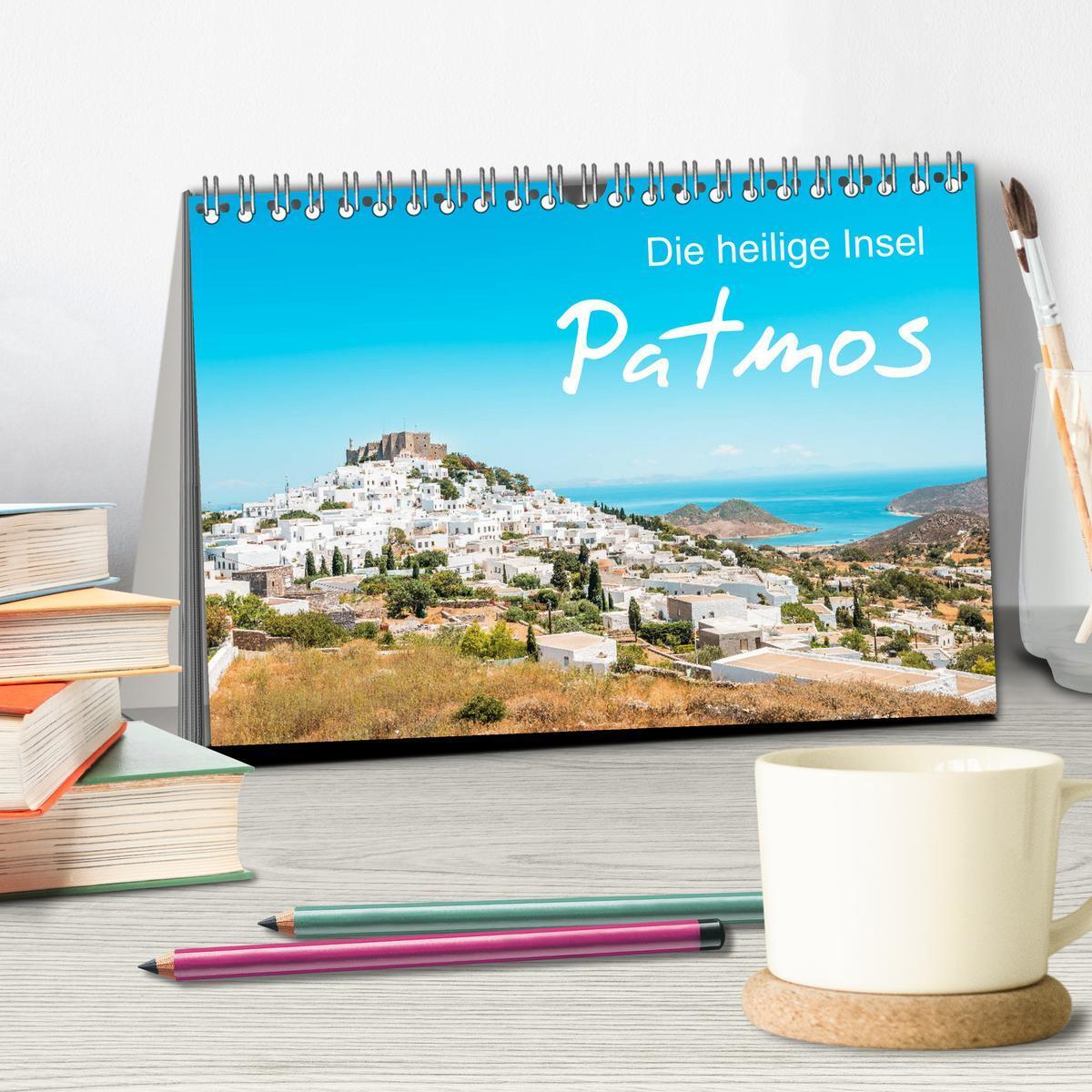 Bild: 9783383996221 | Patmos - Die heilige Insel (Tischkalender 2025 DIN A5 quer),...