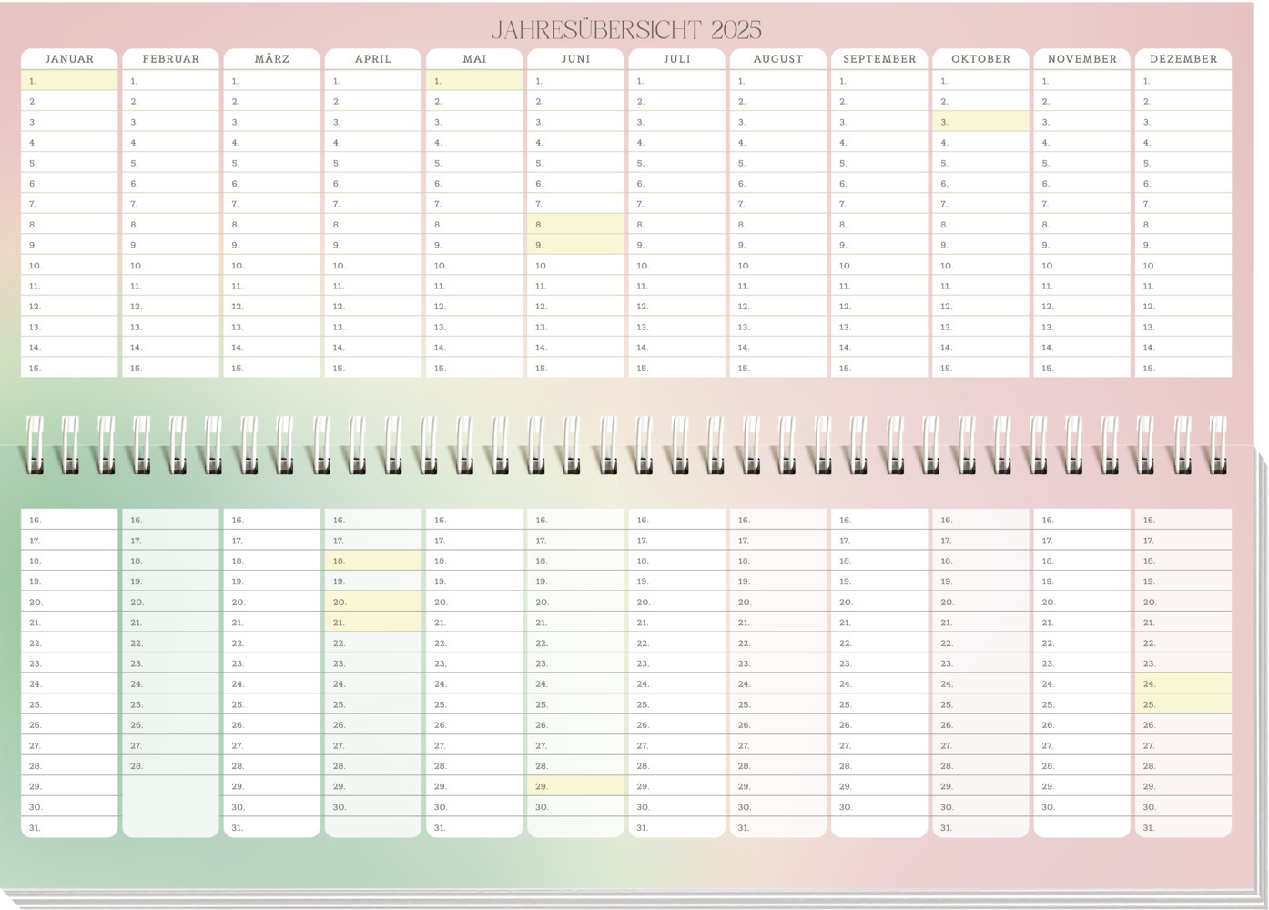 Bild: 4036442012451 | Tischkalender 2025 quer: Ablenkung OFF - Fokus ON | Groh Verlag | 2025