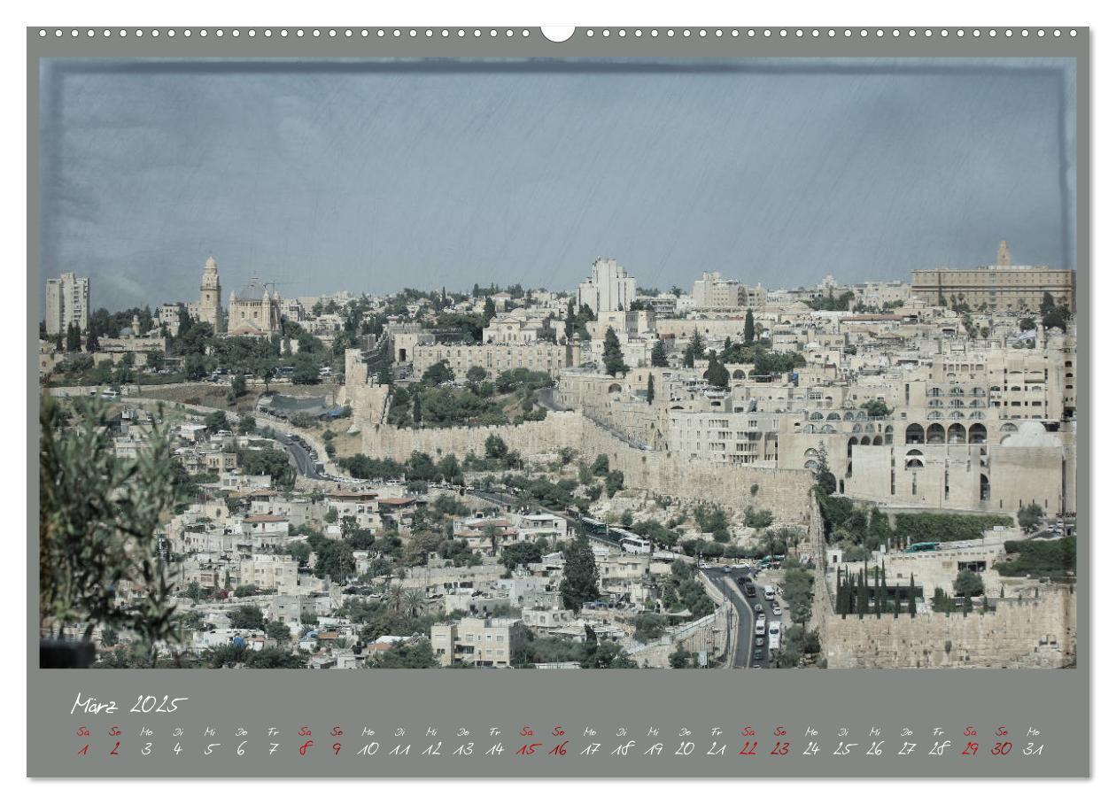 Bild: 9783435434350 | Unterwegs in Jerusalem (Wandkalender 2025 DIN A2 quer), CALVENDO...