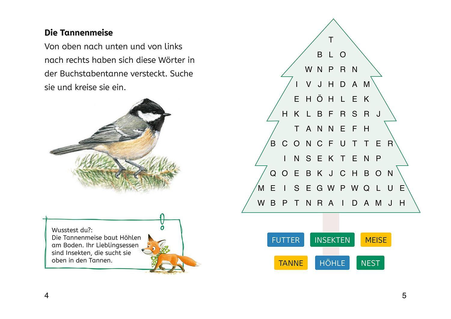 Bild: 9783440178188 | Lesen lernen mit Naturrätseln, Bücherhelden 2. Klasse, heimische Vögel