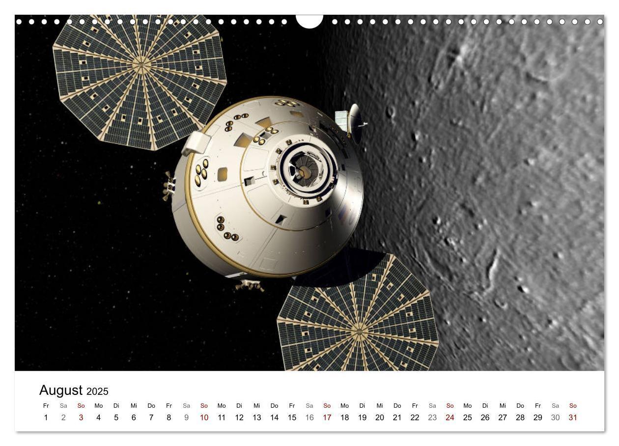 Bild: 9783435455126 | Abenteuer im Weltraum (Wandkalender 2025 DIN A3 quer), CALVENDO...