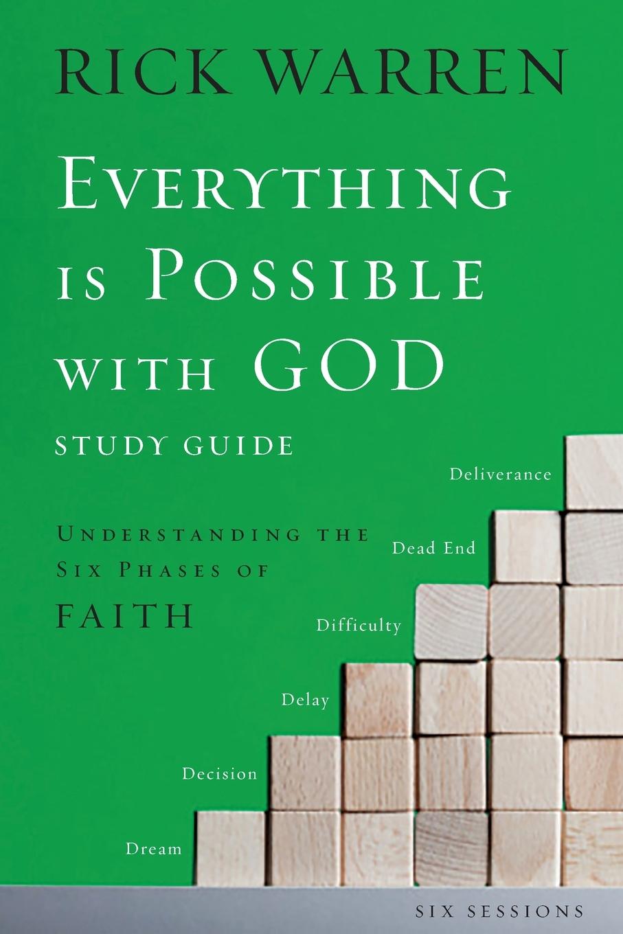 Cover: 9780310671497 | Everything is Possible with God Bible Study Guide | Rick Warren | Buch