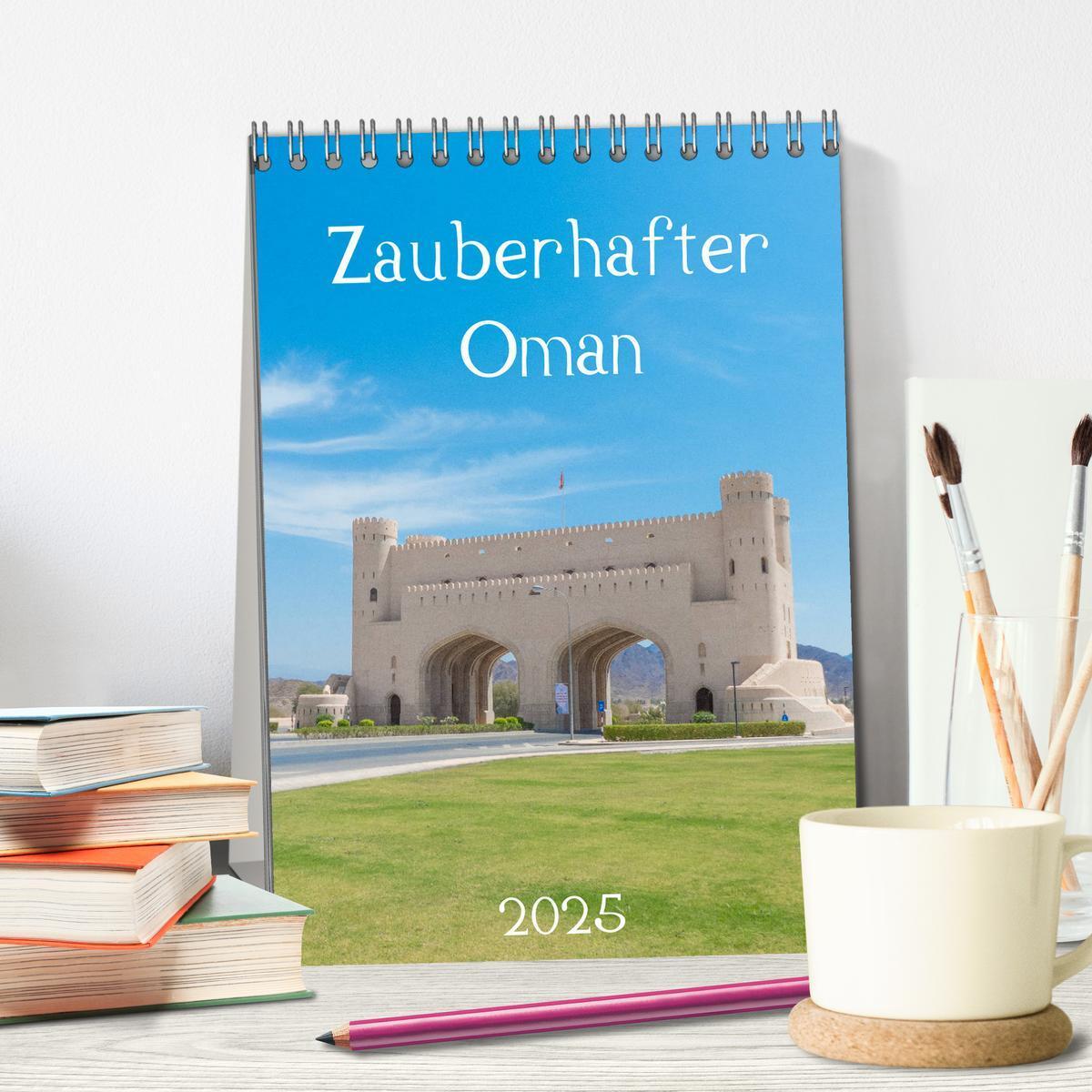 Bild: 9783435956845 | Zauberhafter Oman (Tischkalender 2025 DIN A5 hoch), CALVENDO...