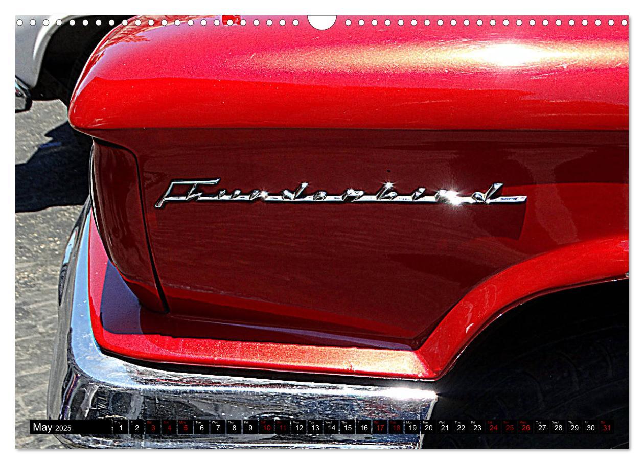 Bild: 9781325945177 | Ford Thunderbird (Wall Calendar 2025 DIN A3 landscape), CALVENDO 12...