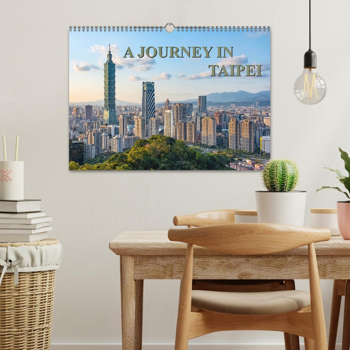 Bild: 9781325838349 | A Journey In Taipei (Wall Calendar 2025 DIN A3 landscape), CALVENDO...