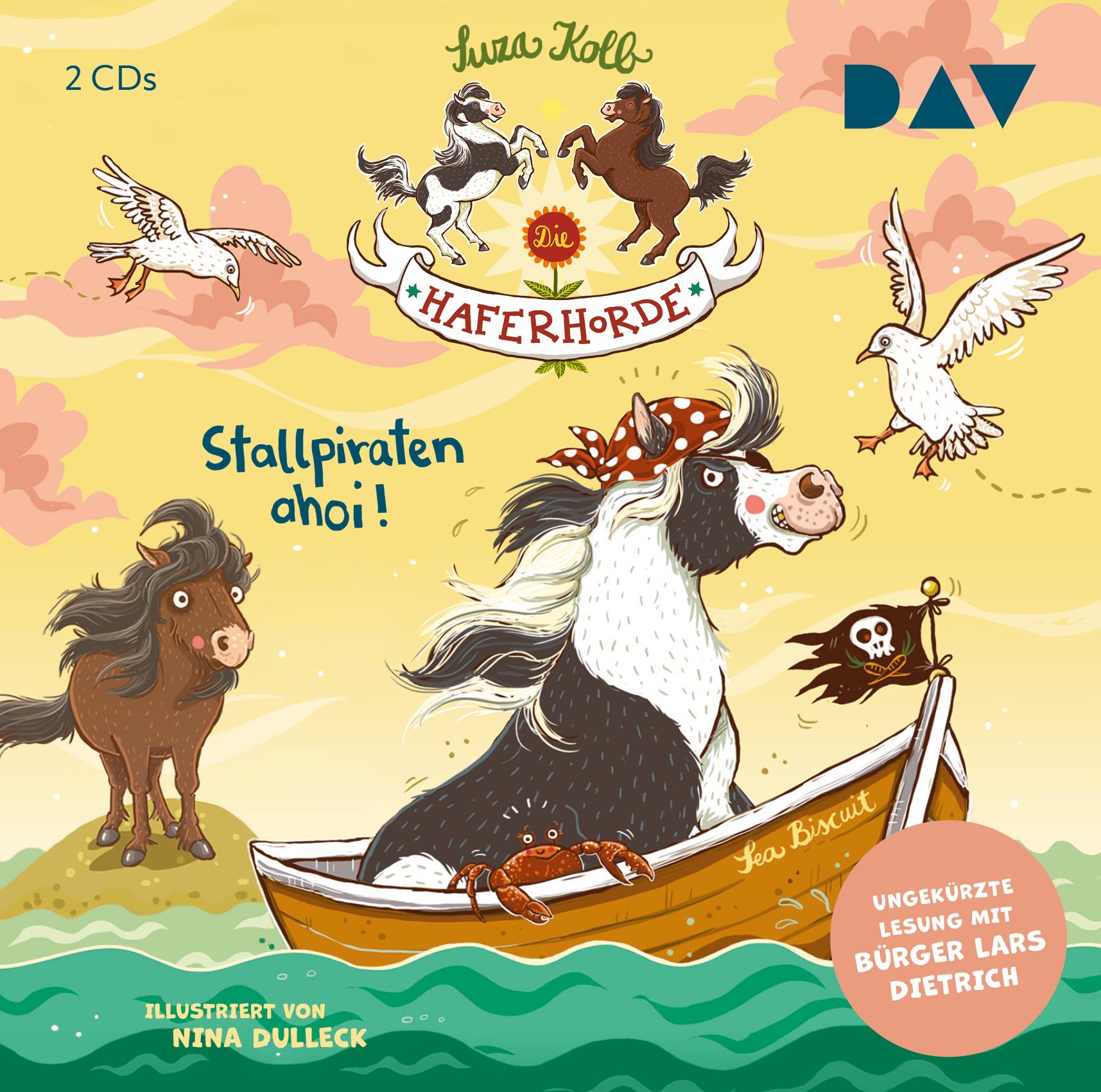 Cover: 9783862316540 | Die Haferhorde 05: Stallpiraten ahoi! | Suza Kolb | Audio-CD | Deutsch