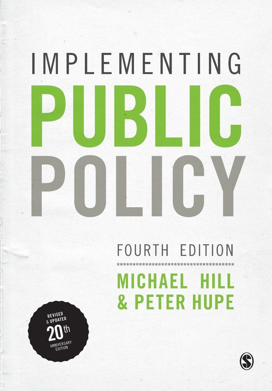 Cover: 9781529724875 | Implementing Public Policy | Peter Hupe | Taschenbuch | Paperback