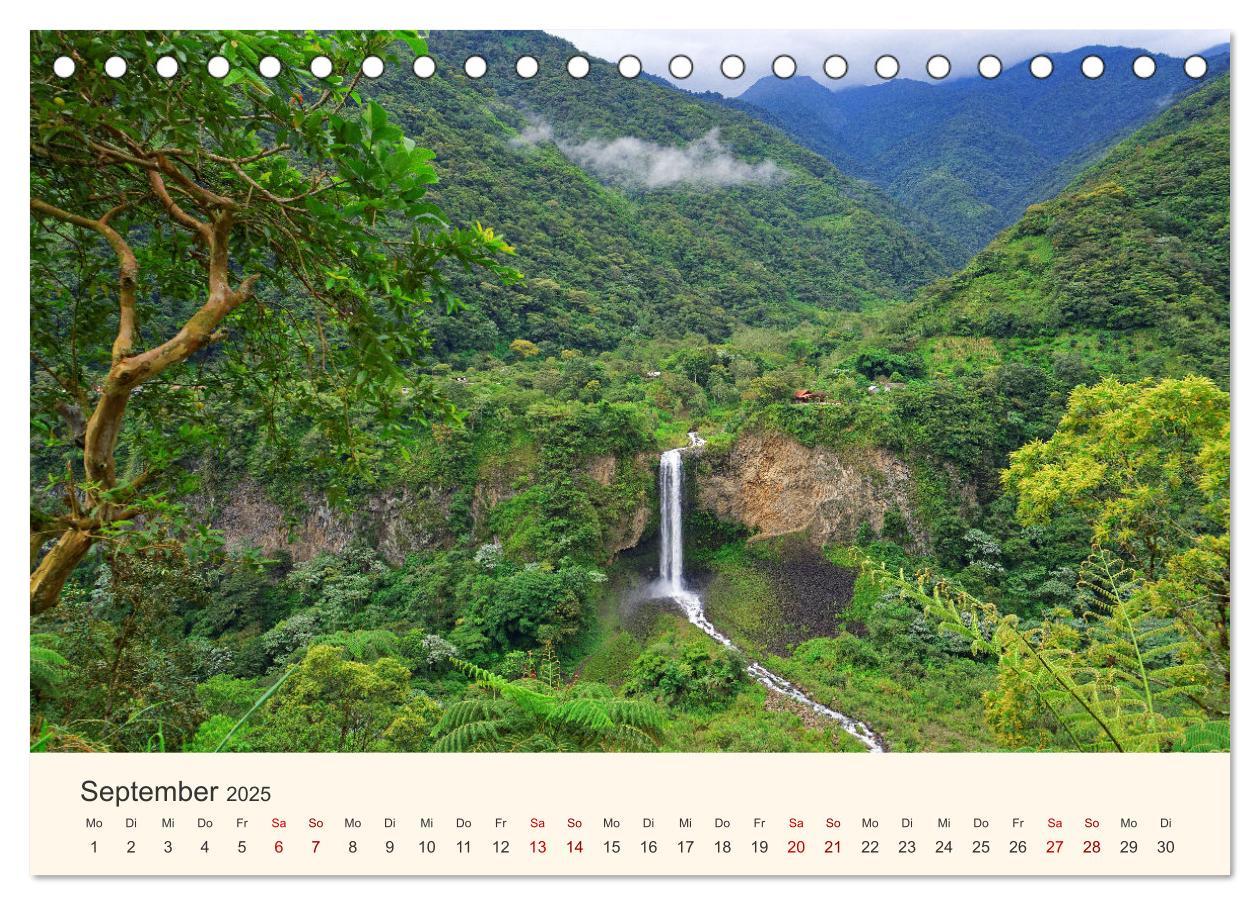 Bild: 9783435417957 | Entdecke Ecuador (Tischkalender 2025 DIN A5 quer), CALVENDO...