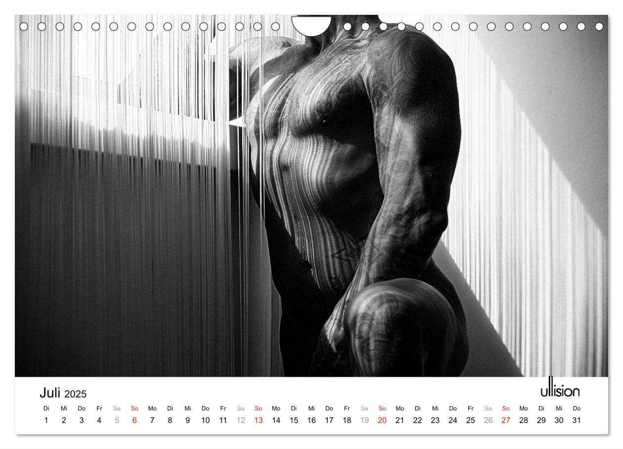 Bild: 9783435566112 | Männer AKT Art (Wandkalender 2025 DIN A4 quer), CALVENDO...