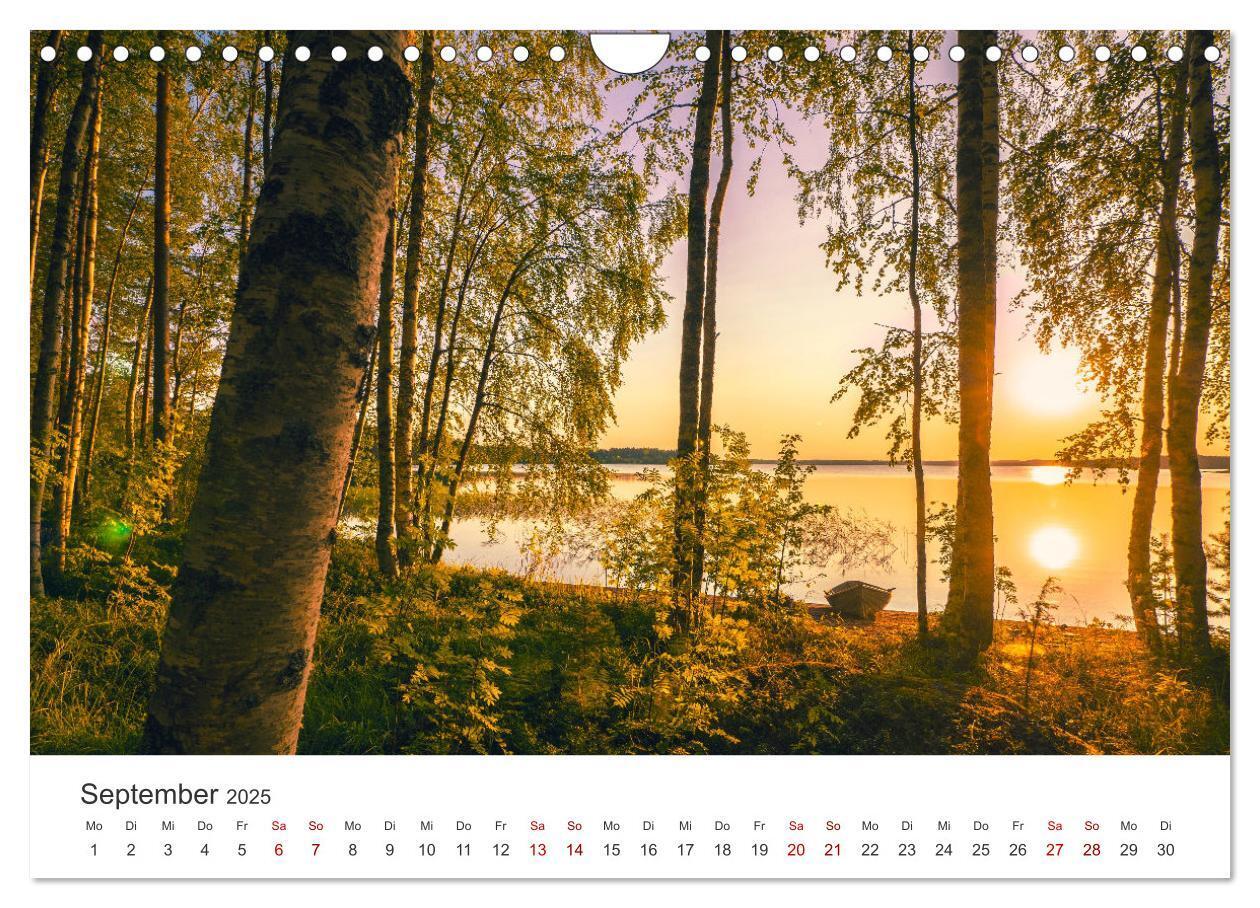 Bild: 9783435001095 | Finnland - Den Polarlichtern nahe. (Wandkalender 2025 DIN A4 quer),...