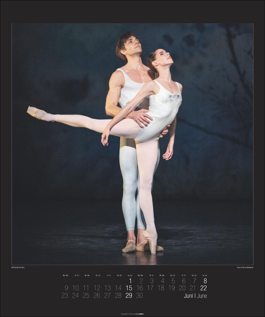 Bild: 9783839900109 | Stuttgarter Ballett Kalender 2025 | Kalender | Spiralbindung | 14 S.