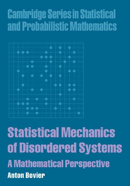 Cover: 9781107405332 | Statistical Mechanics of Disordered Systems | Anton Bovier | Buch