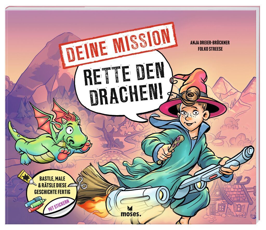 Cover: 9783964552235 | Deine Mission: Rette den Drachen! | Anja Dreier-Brückner | Taschenbuch