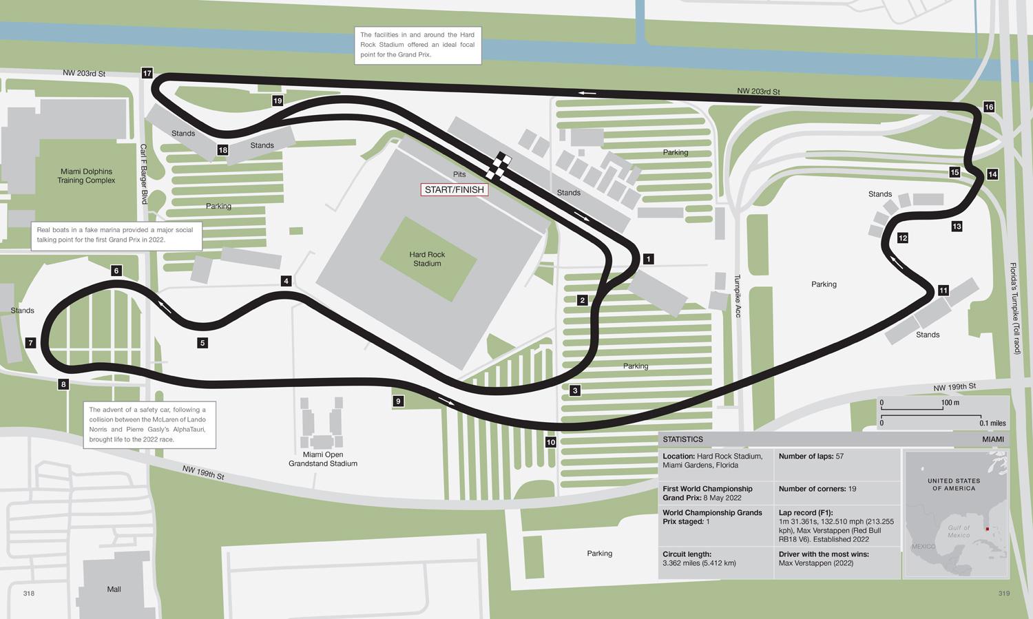 Bild: 9780008554798 | Formula 1 Circuits | Maps and Statistics from Every Grand Prix Track