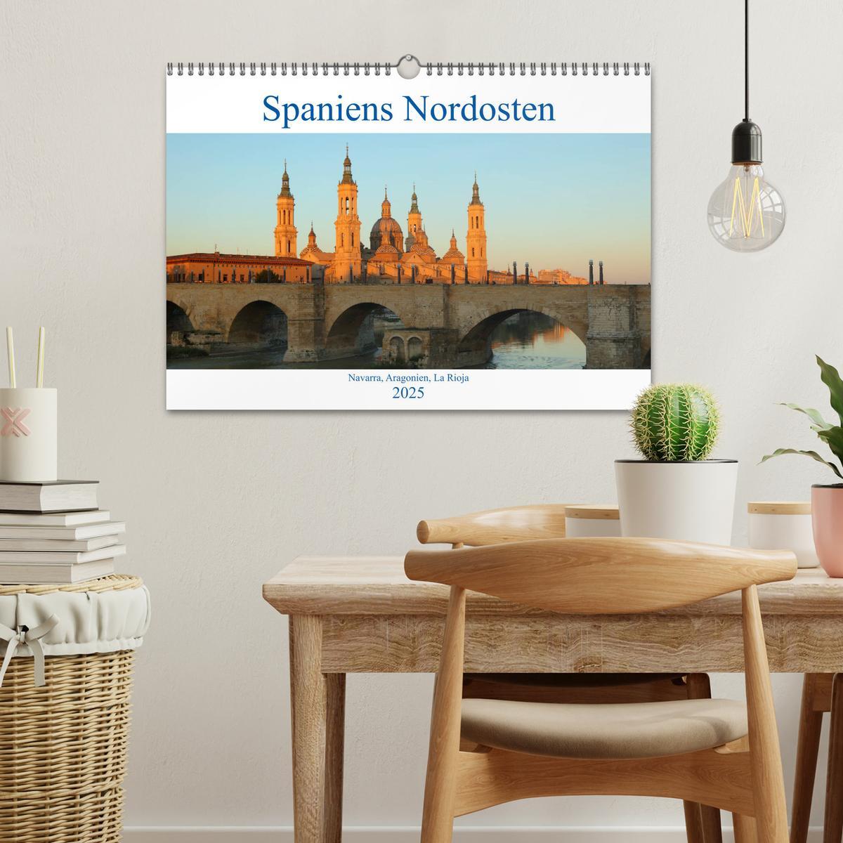 Bild: 9783435374786 | Spaniens Nordosten (Wandkalender 2025 DIN A3 quer), CALVENDO...